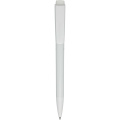 Martha recycled plastic ballpoint pen, White