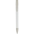 Ana recycled plastic ballpoint pen, White