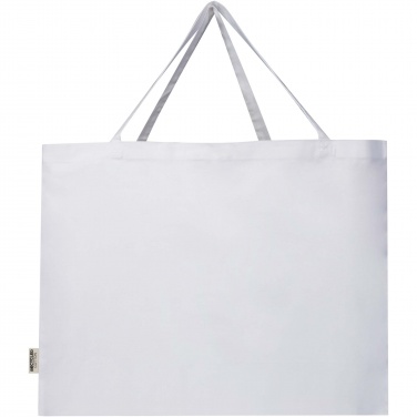 Logotrade corporate gift picture of: Odessa 220 g/m² GRS recycled cotton large tote bag