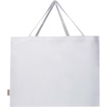 Logo trade promotional product photo of: Odessa 220 g/m² GRS recycled cotton large tote bag