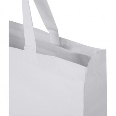 Logo trade promotional items image of: Odessa 220 g/m² GRS recycled cotton large tote bag