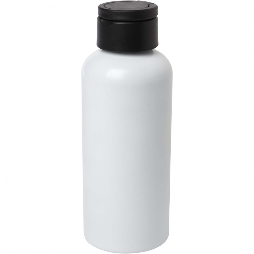 Logo trade corporate gift photo of: Trinity 600 ml RCS certified recycled aluminium water bottle with RPET lid