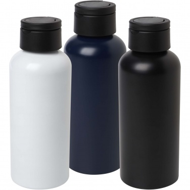 Logo trade corporate gifts picture of: Trinity 600 ml RCS certified recycled aluminium water bottle with RPET lid