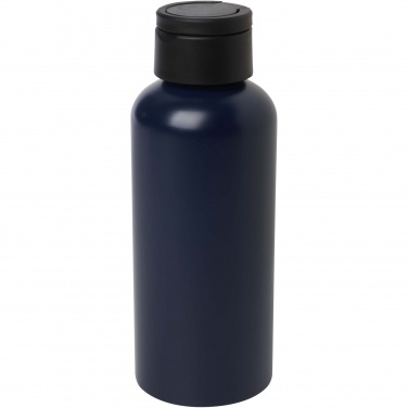 Logo trade promotional item photo of: Trinity 600 ml RCS certified recycled aluminium water bottle with RPET lid