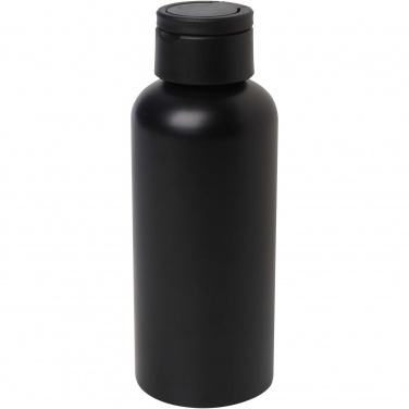 Logotrade promotional item picture of: Trinity 600 ml RCS certified recycled aluminium water bottle with RPET lid