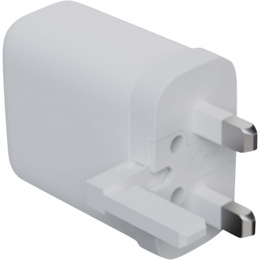 Logo trade promotional item photo of: Xtorm XEC067G GaN² Ultra 67W wall charger - UK plug