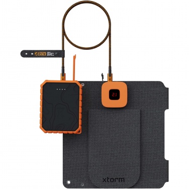 Logo trade promotional gifts image of: Xtorm XR2S14 SolarBooster 14W foldable solar panel