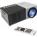 Prixton Cinema mini projector, Solid black / White