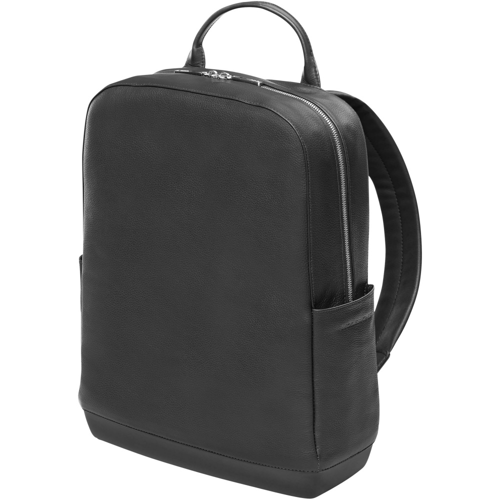 Logo trade promotional gift photo of: Moleskine Classic leather backpack