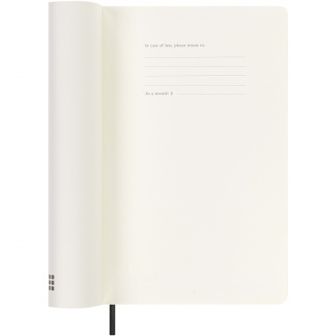 Logo trade corporate gift photo of: Moleskine soft cover 12 month L daily planner