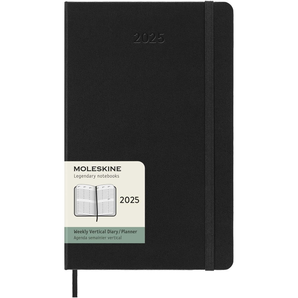 Logotrade advertising products photo of: Moleskine hard cover 12 month L weekly planner vertical