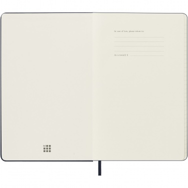 Logotrade promotional giveaway image of: Moleskine hard cover 12 month L weekly planner vertical