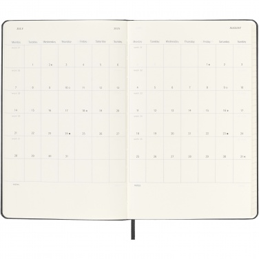 Logo trade promotional products picture of: Moleskine hard cover 12 month L weekly planner vertical