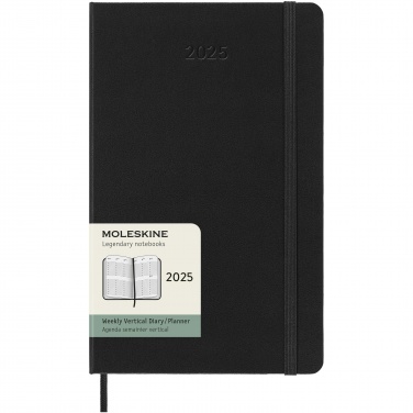 Logo trade promotional item photo of: Moleskine hard cover 12 month L weekly planner vertical