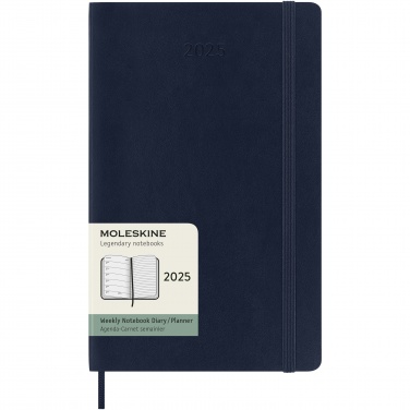 Logotrade promotional merchandise picture of: Moleskine soft cover 12 month weekly L planner