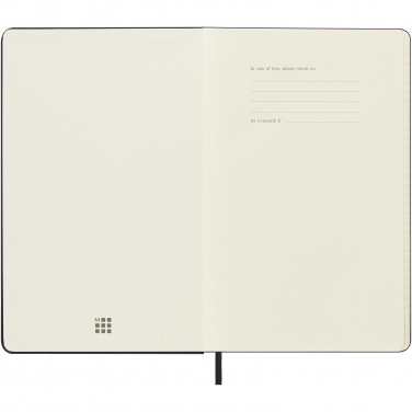 Logo trade promotional gift photo of: Moleskine horizontal hard cover 12 month L weekly planner