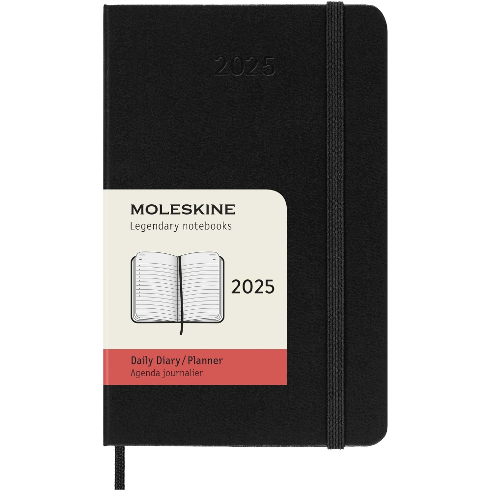 Logotrade advertising products photo of: Moleskine hard cover 12 month PK daily planner