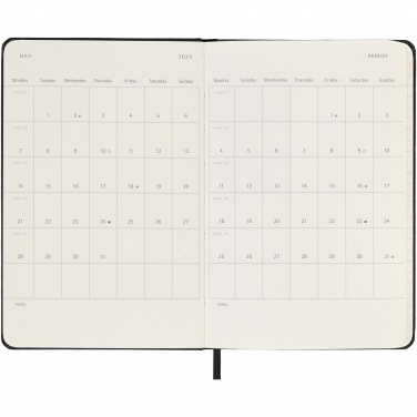 Logo trade advertising products image of: Moleskine hard cover 12 month PK daily planner