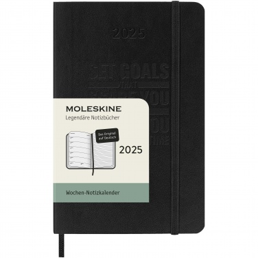 Logo trade promotional product photo of: Moleskine soft cover 12 month weekly PK planner - German