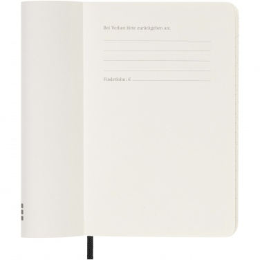 Logotrade promotional giveaway picture of: Moleskine soft cover 12 month weekly PK planner - German