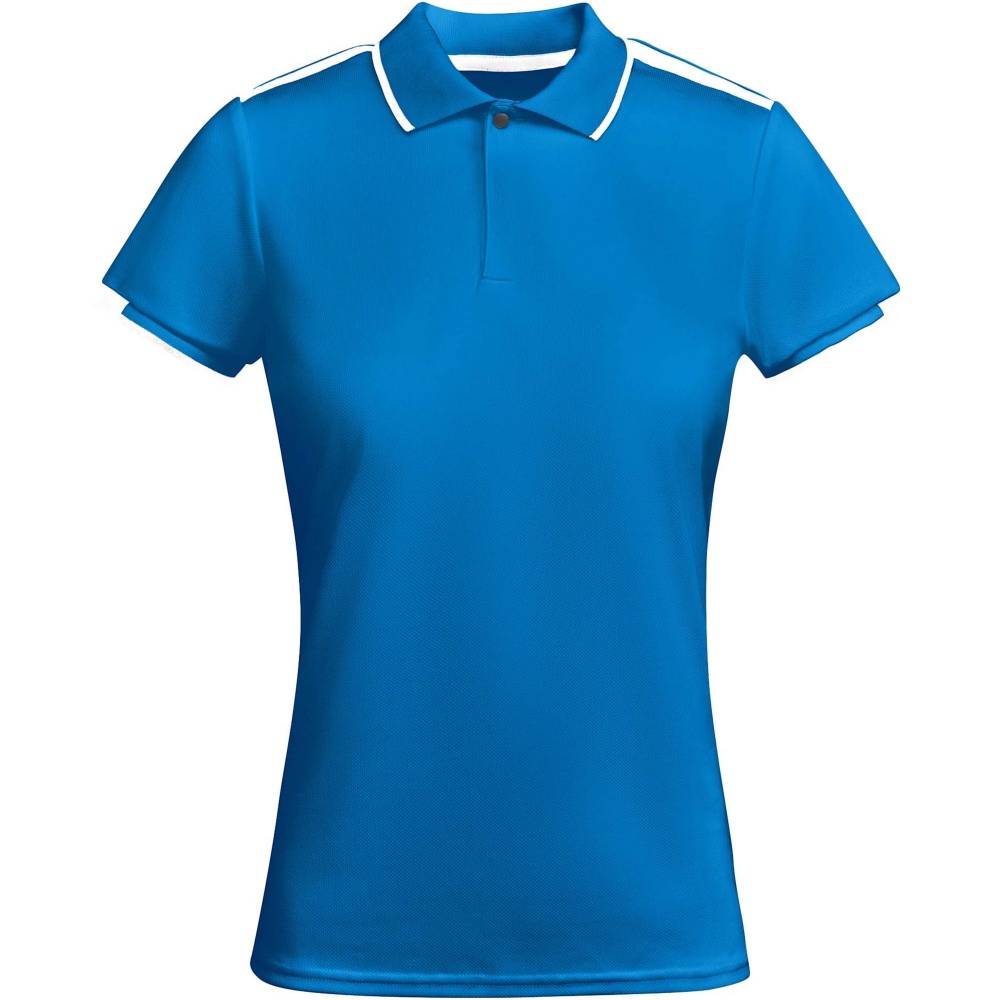 Logo trade business gifts image of: Tamil short sleeve women's sports polo