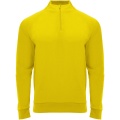 Epiro long sleeve unisex quarter zip sweatshirt, Yellow