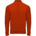 Epiro long sleeve unisex quarter zip sweatshirt, Red