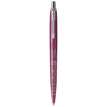 Logo trade promotional products picture of: Parker Jotter SE Global Icons colour trim ballpoint pen