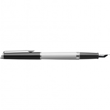 Logo trade promotional gifts image of: Hemisphere colour blocking fountain pen with palladium trim