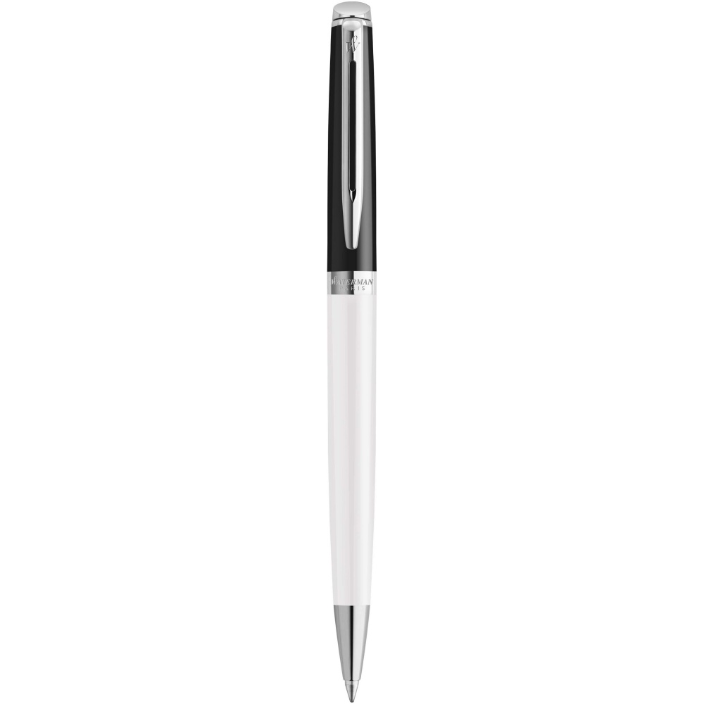 Logotrade business gift image of: Hemisphere colour blocking ballpoint pen with palladium trim