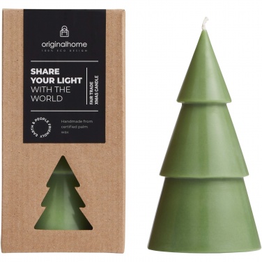 Logotrade promotional product image of: Originalhome Xmas tree candle - L