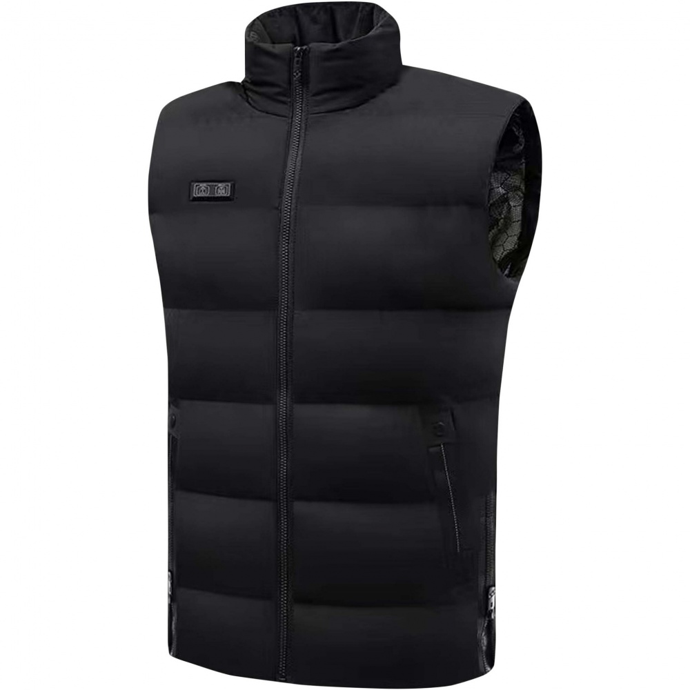 Logo trade promotional products picture of: SCX.design G01 heated bodywarmer with power bank