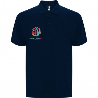 Logo trade advertising products image of: Centauro Premium short sleeve unisex polo