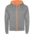 Fuji unisex sweat jacket, Heather grey