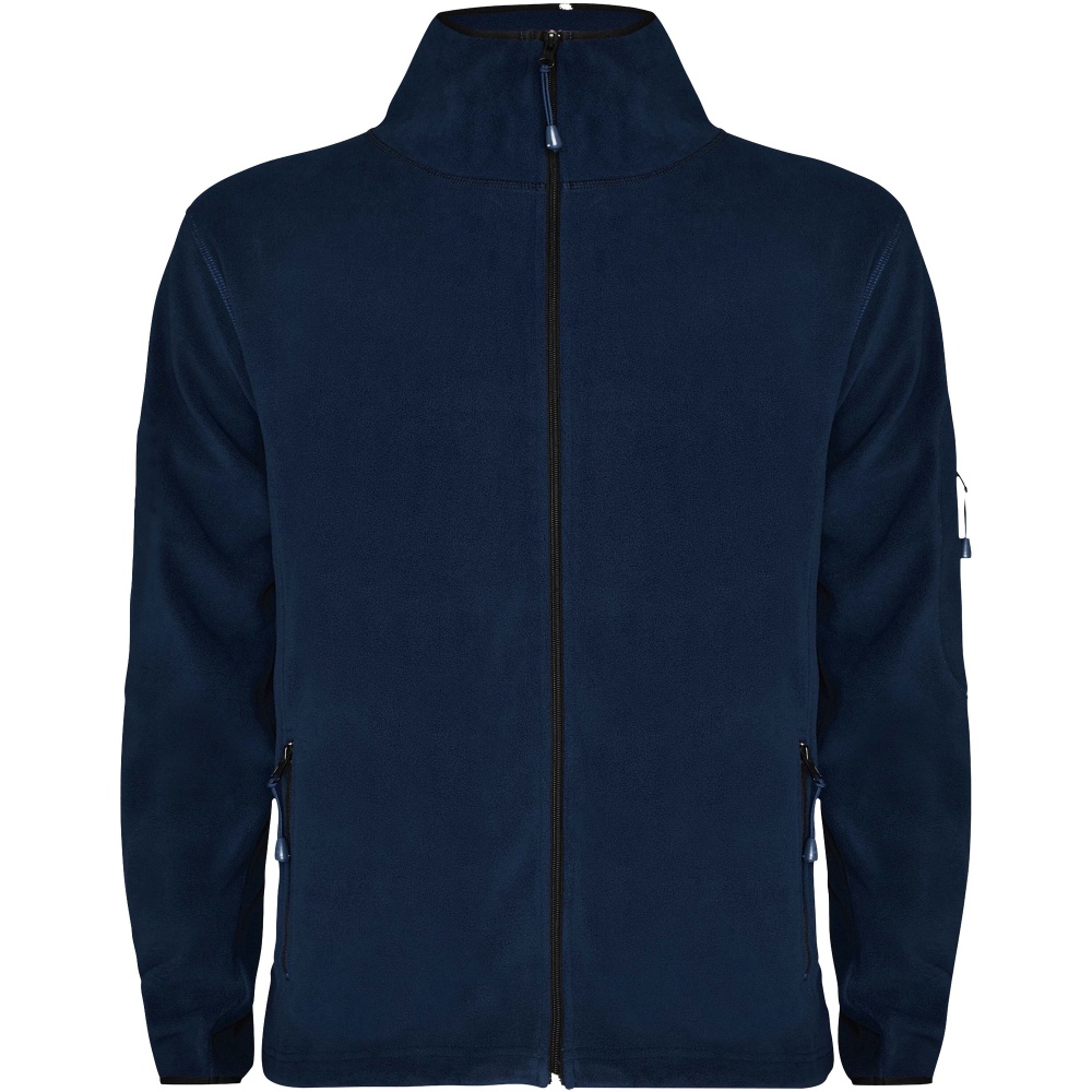 Logo trade corporate gifts image of: Luciane men's full zip fleece jacket