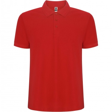 Logo trade advertising products image of: Pegaso Premium short sleeve men's polo