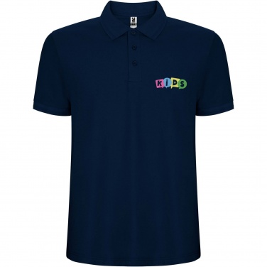 Logo trade corporate gifts picture of: Pegaso Premium short sleeve kids polo