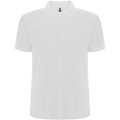 Pegaso Premium short sleeve kids polo, White