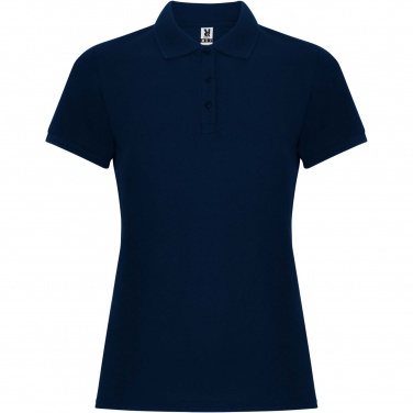 Logo trade corporate gift photo of: Pegaso Premium short sleeve women's polo