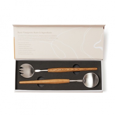 Logo trade promotional giveaways image of: VINGA Retro serving cutlery