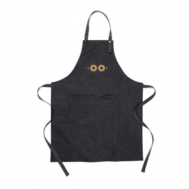 Logo trade corporate gift photo of: VINGA Tome GRS recycled canvas Apron