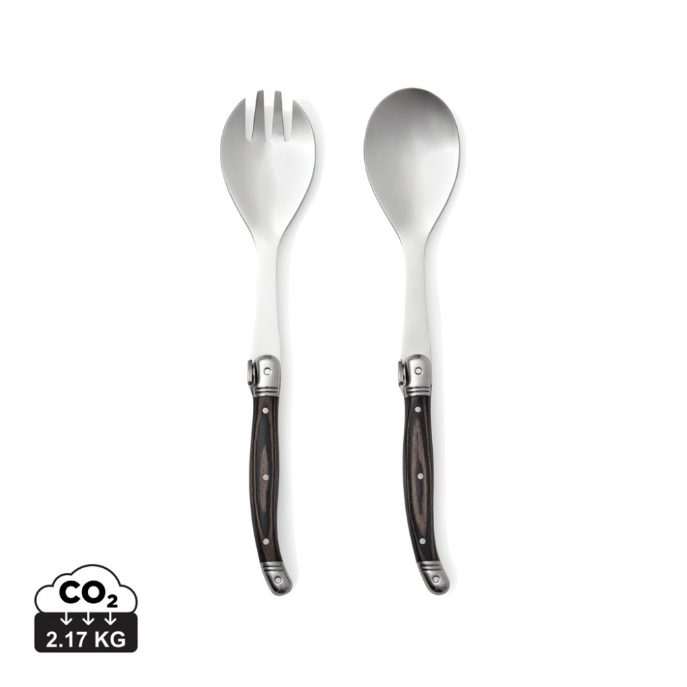 Logo trade corporate gifts image of: VINGA Gigaro serving cutlery