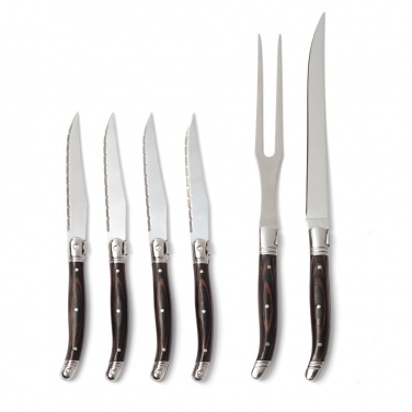 Logo trade business gift photo of: VINGA Gigaro meat knives