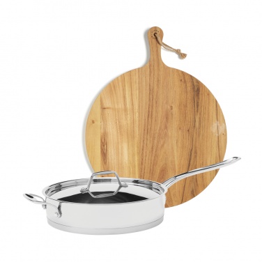 Logo trade corporate gifts image of: VINGA Buscot Round Serving Board