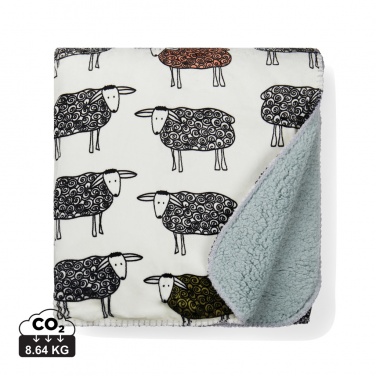 Logotrade business gifts photo of: VINGA Sheep GRS recycled PET pile blanket