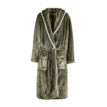 Logo trade advertising product photo of: VINGA Louis luxury plush GRS RPET robe size S-M