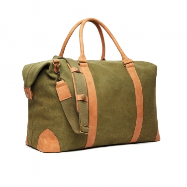 Logotrade promotional giveaway picture of: VINGA Bosler RCS recycled canvas weekend bag