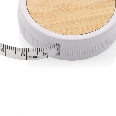 Logotrade promotional merchandise photo of: RCS recycled plastic & bamboo tailor tape