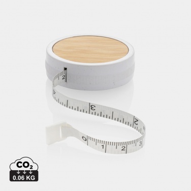 Logotrade promotional merchandise picture of: RCS recycled plastic & bamboo tailor tape