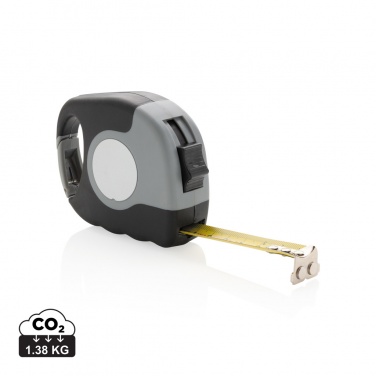 Logo trade promotional items image of: Measuring tape with carabiner